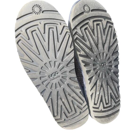 UGG Lattice Cardy Knit Boots Gray Women’s 10 Tall Slouch Winter Cozy Cottagecore - Picture 5 of 9